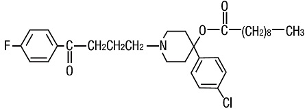 haloperidol-decanoate-structure