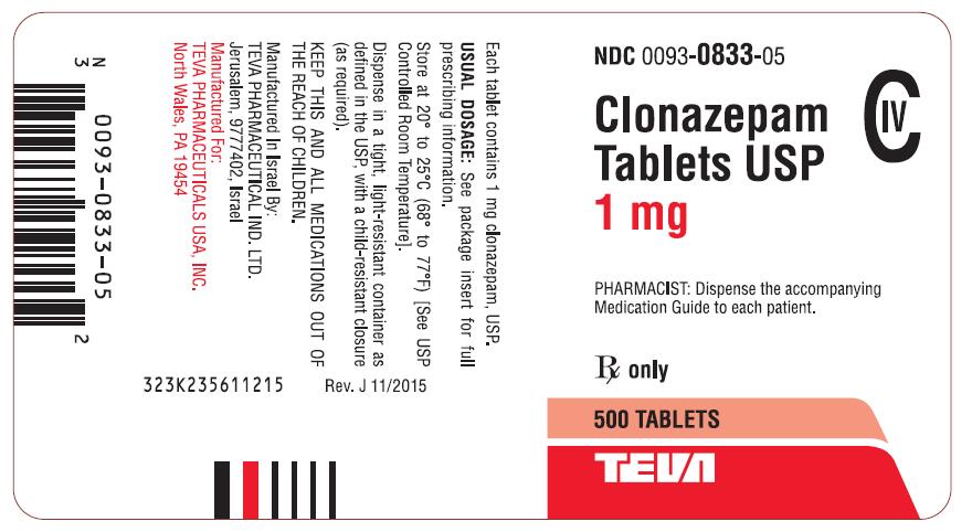 label 2 mg 500 tablets