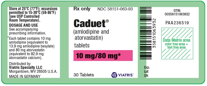 PRINCIPAL DISPLAY PANEL - 10 mg/80 mg Tablet Bottle Label