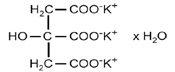 potassium-citrate-structure