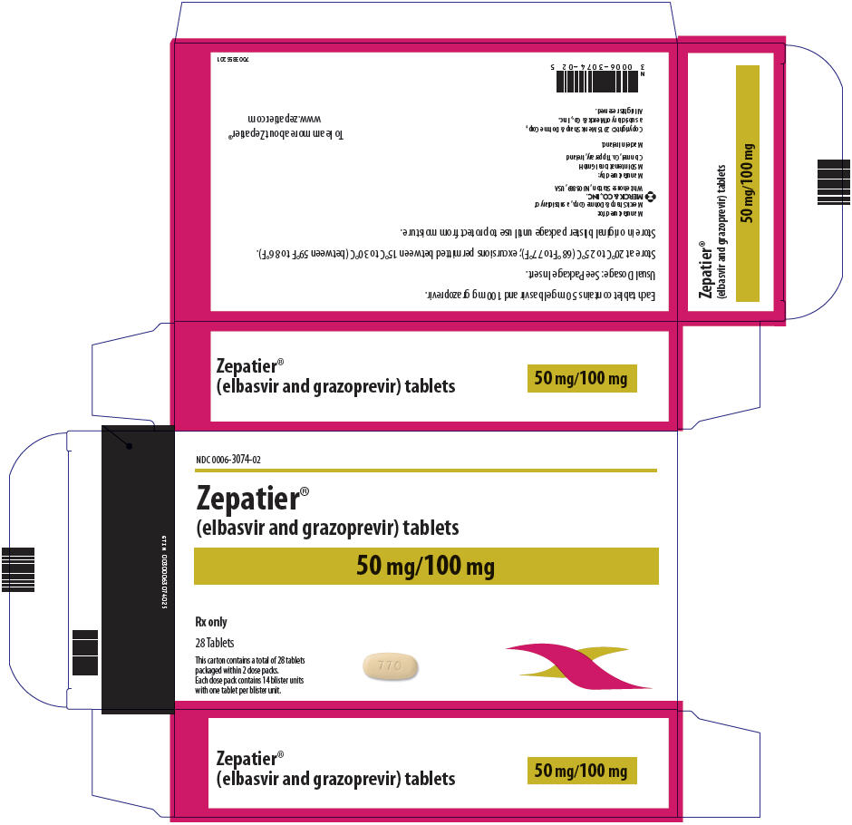 PRINCIPAL DISPLAY PANEL - 50 mg/100 mg Tablet Dose Pack Carton