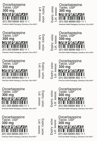 300 mg Oxcarbazepine Tablets USP Blister
