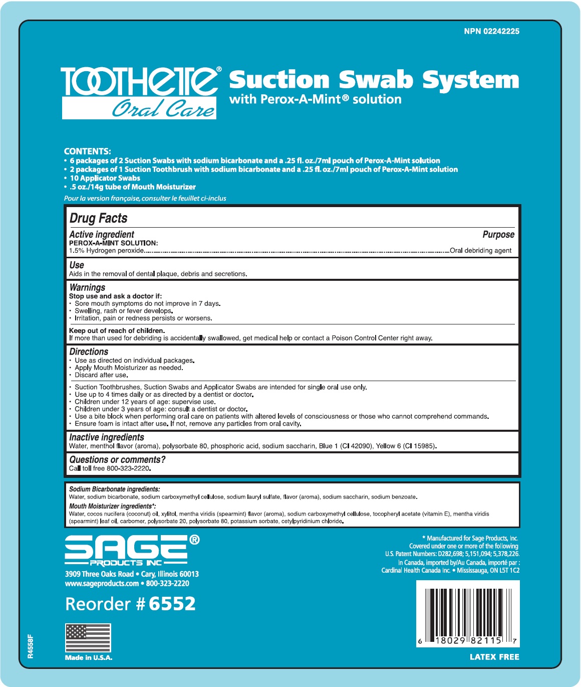Suction Swab System 6552