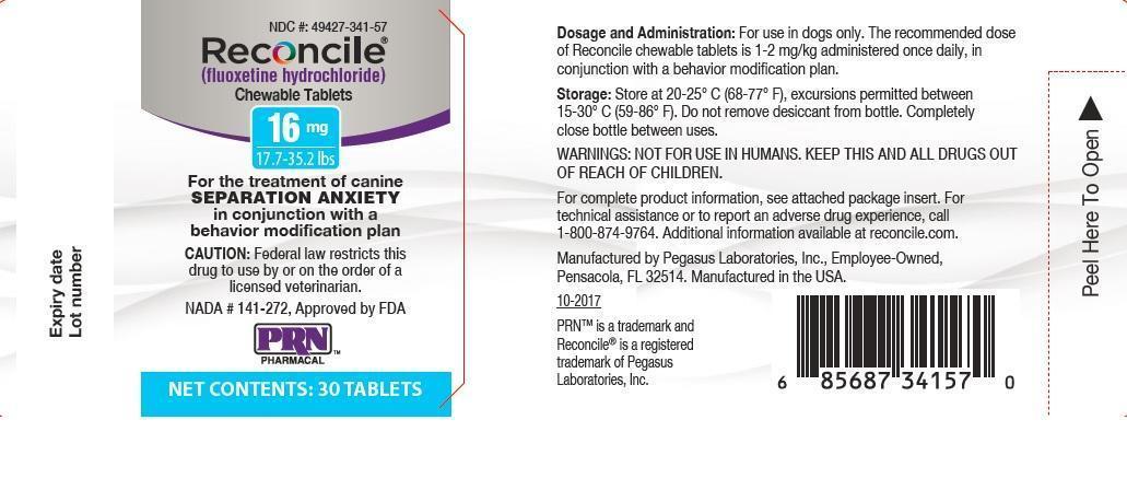 Reconcile 16 mg Bottle Label