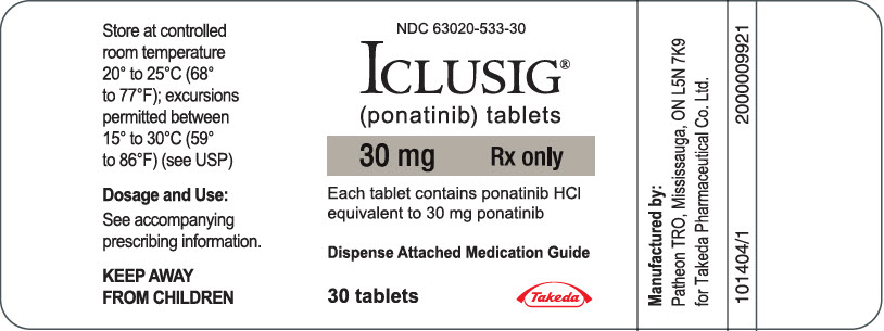 PRINCIPAL DISPLAY PANEL - 30 mg Tablet Bottle Label