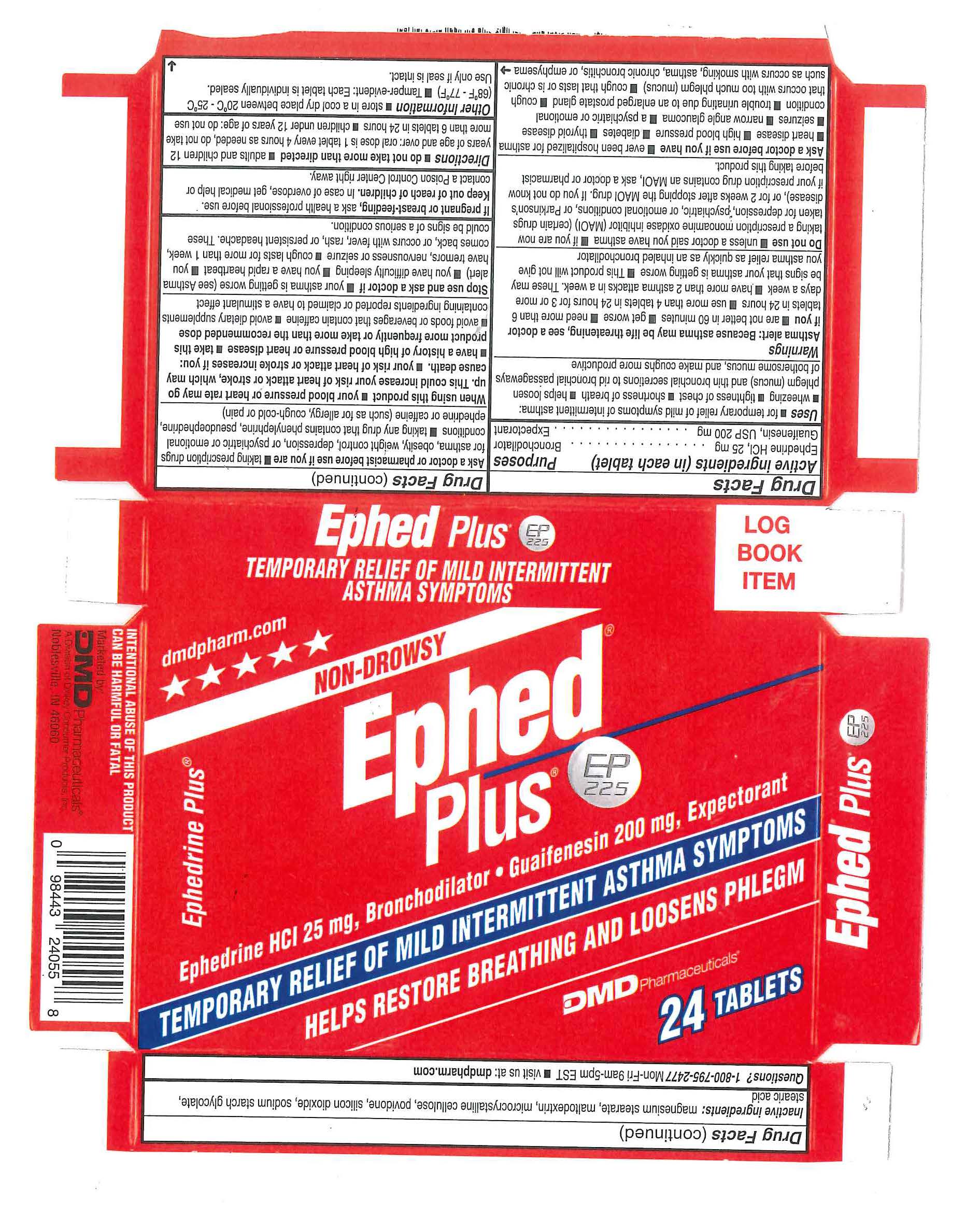 Ephed Plus EP225 24ct