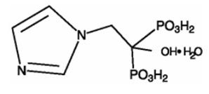 Zoledronic Structure