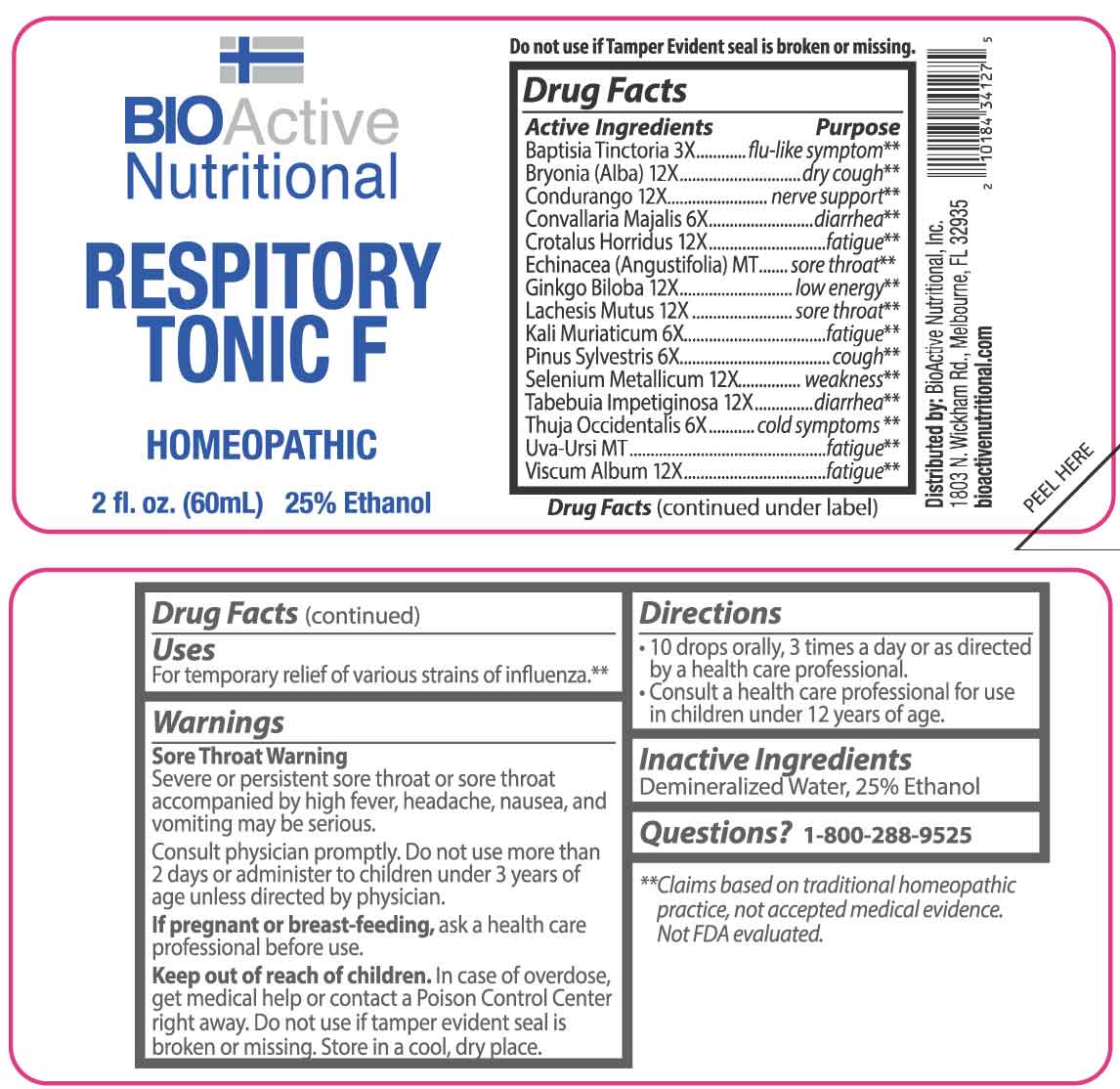 Respitory Tonic F