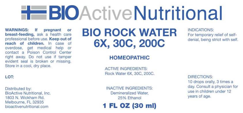 Bio Rock Water 6X, 30C, 200C
