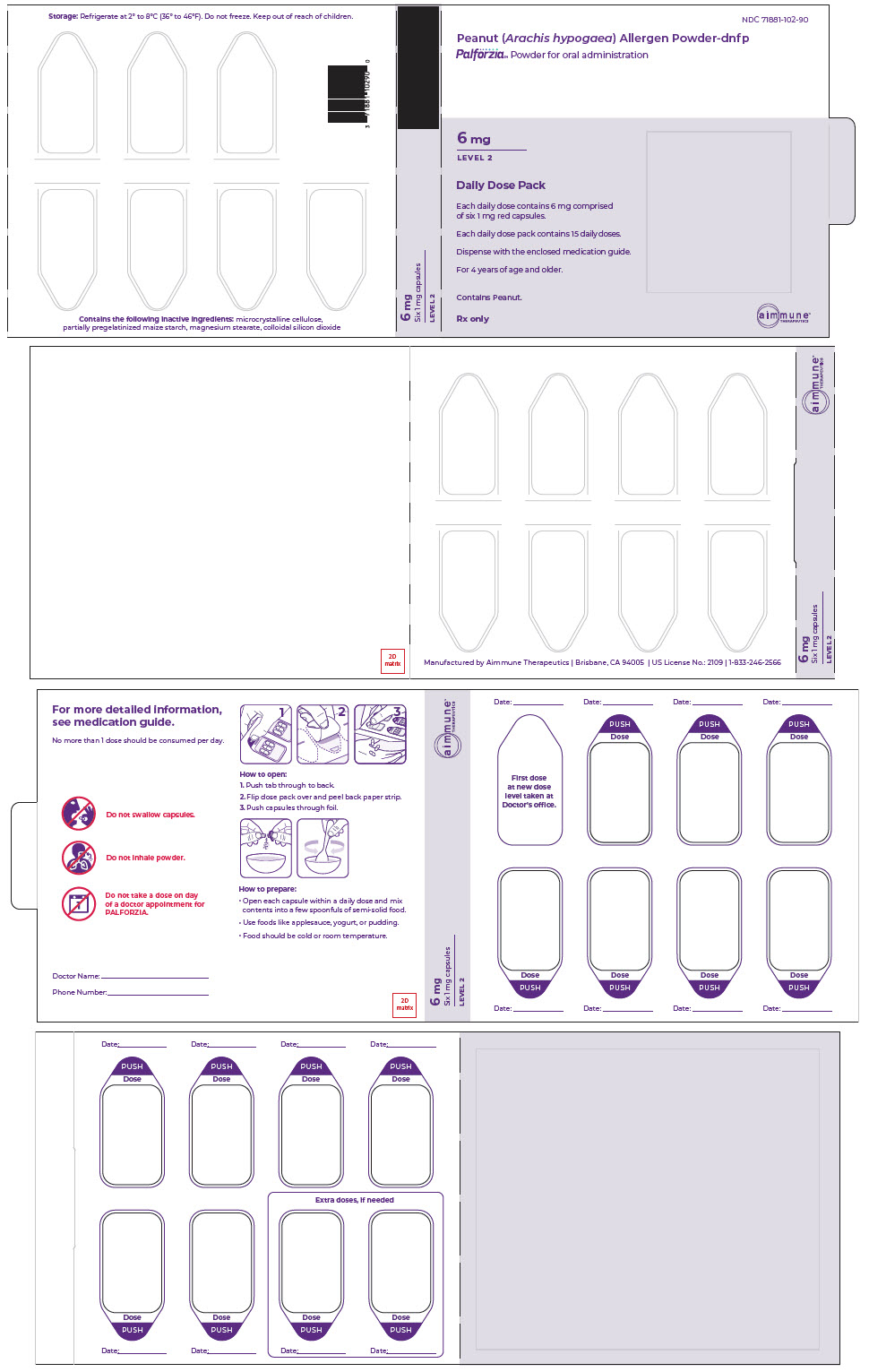 PRINCIPAL DISPLAY PANEL - Six 1 mg Capsule Dose Pack