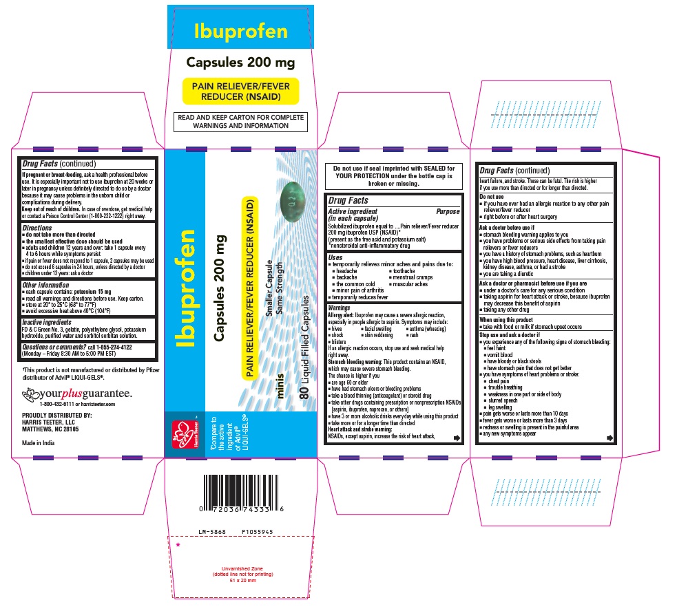 PACKAGE LABEL-PRINCIPAL DISPLAY PANEL - Container Carton Label 200 mg (80 Liquid Filled Capsules)