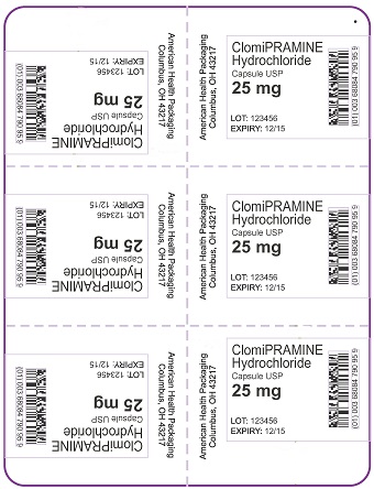 25 mg Clomipramine HCl Capsule Blister