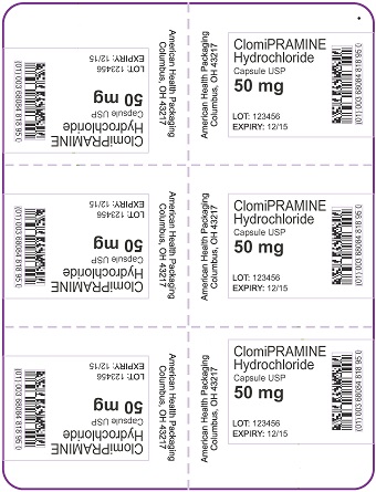 50 mg Clomipramine HCl Capsule Blister