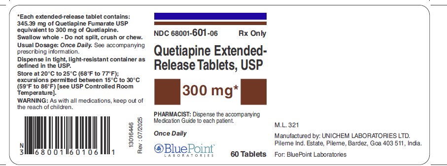 Quetiapine ER Tabs 300mg Rev 07/2025