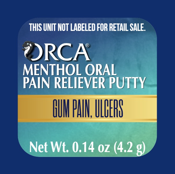 Orca putty inner label