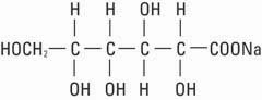 structural formula sodium glucontae