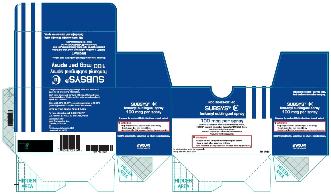 100 mcg 10-ct Carton Label