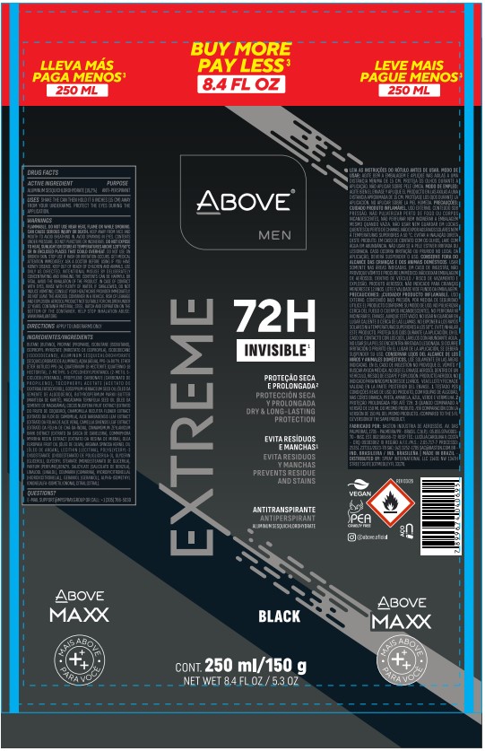 ABOVE CREAM ORIGINAL WOMAN ANTIPERSPIRANT DEODORANT 72H