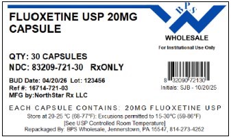 Fluoxetine 20mg - 30