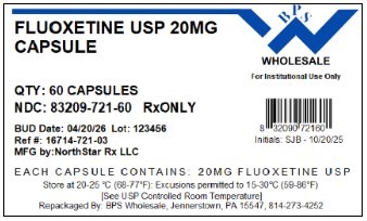 Fluoxetine 20mg - 60