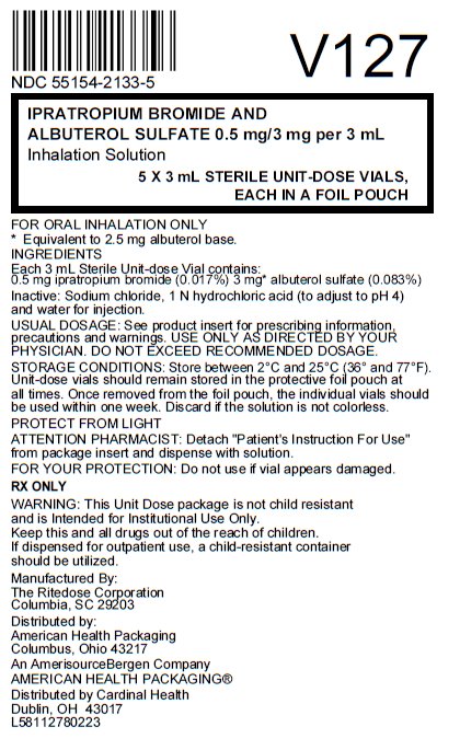 0.5mg/3mg per 3mL (5x3mL) bag label