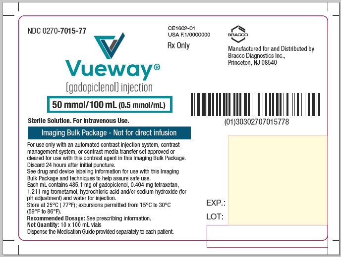 VUEWAY IBP-10X100 mL-External Label