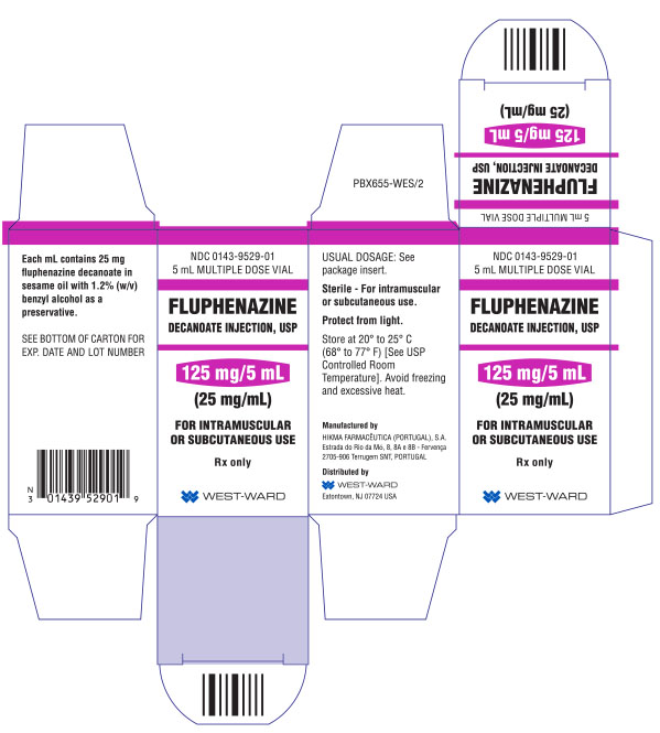 Fluphenazine Decanoate Injection, USP Carton Label