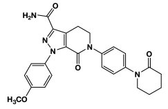 Apixaban Chemical Structure