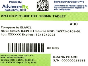 Amitriptyline HCL 100mg #30