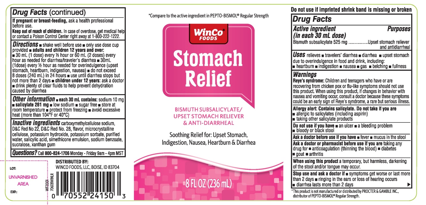 Stomach Relief Bismuth Subsalicylate