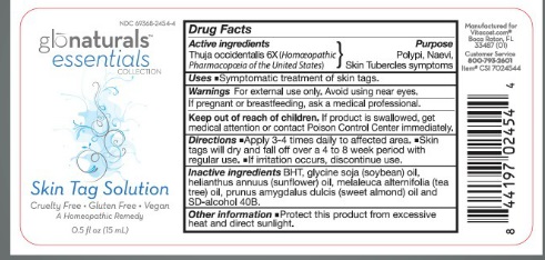 SKIN TAGE SOLUTION LABEL