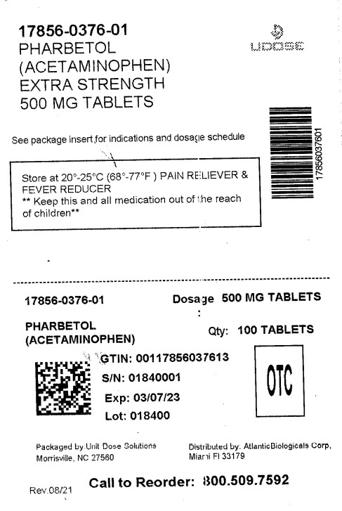 Pharbetol 500 mg Tab