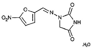 Nitrofurantoin Structure