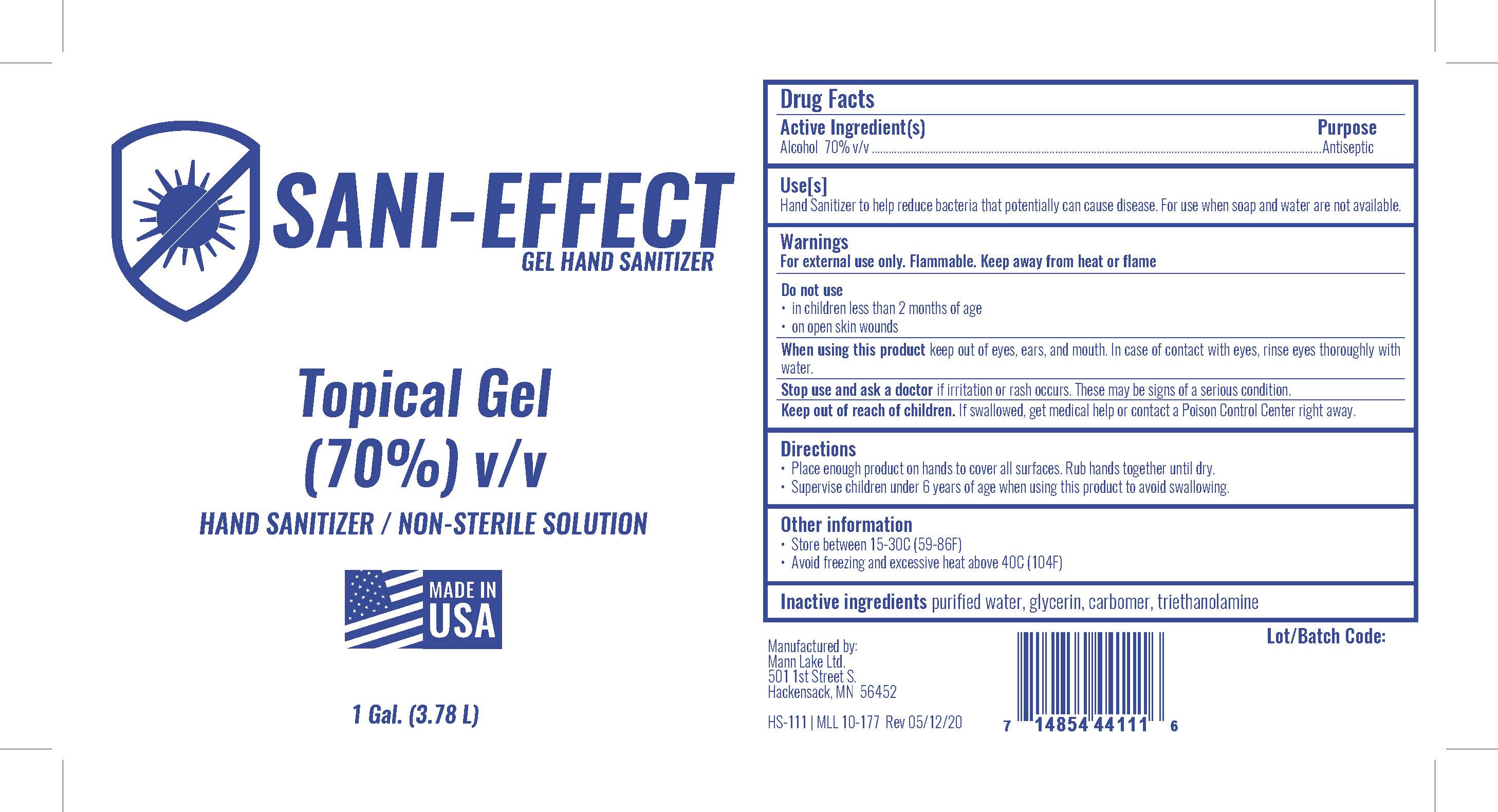Sanieffect Label Gel