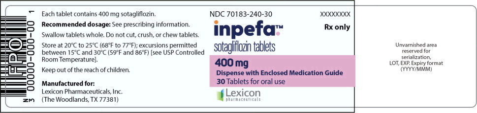 Principal Display Panel – 30 Count 400 mg Bottle Label

