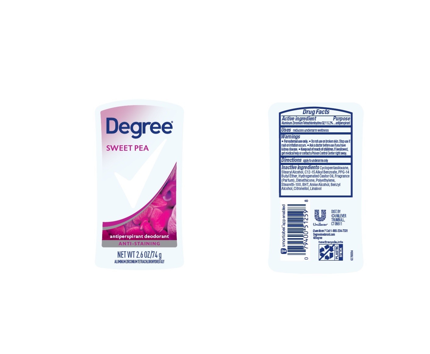 Degree Sweet Pea AP Deo IS