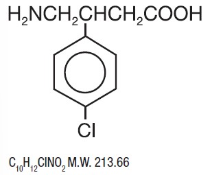 baclofen structure