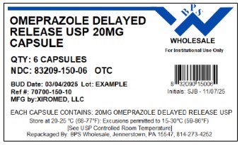 Omeprazole 20mg - 6