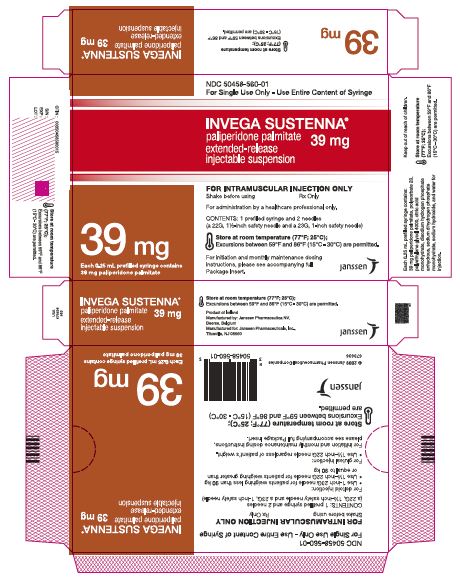 PRINCIPAL DISPLAY PANEL - 39 mg Syringe Carton