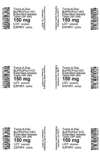 150 mg Bupropion HCl ER SR Tablet Blister