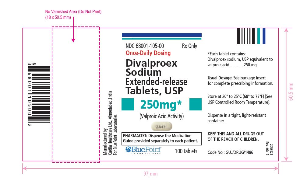 Divalproex Sodium ER Tablets 250mg 100Tablets Rev 04-17