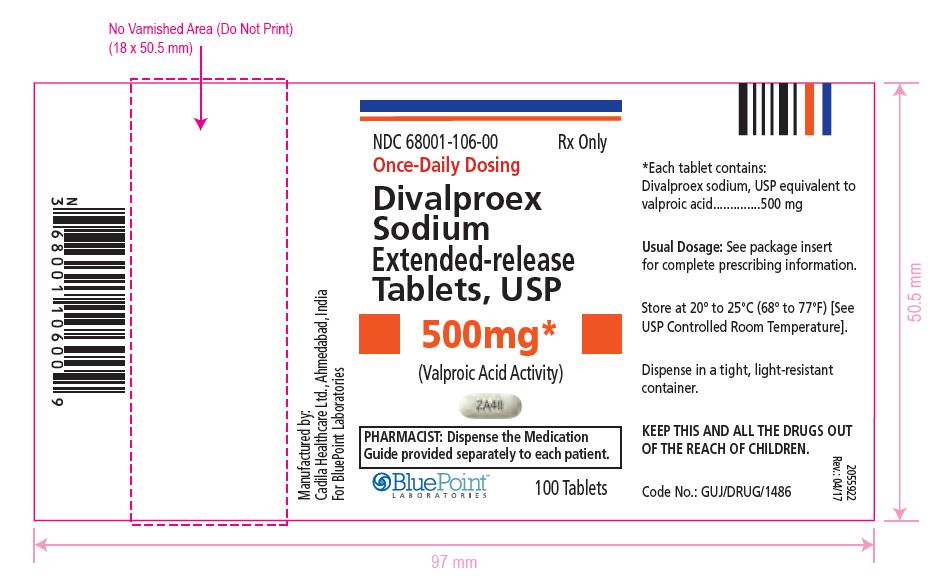 Divalproex Sodium ER Tablets 500mg 100Tablets Rev 04-17
