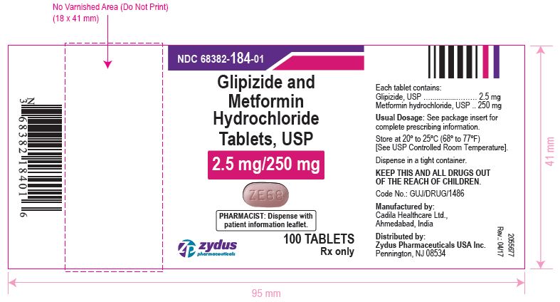 Glipizide and Metformin HCL Tablets