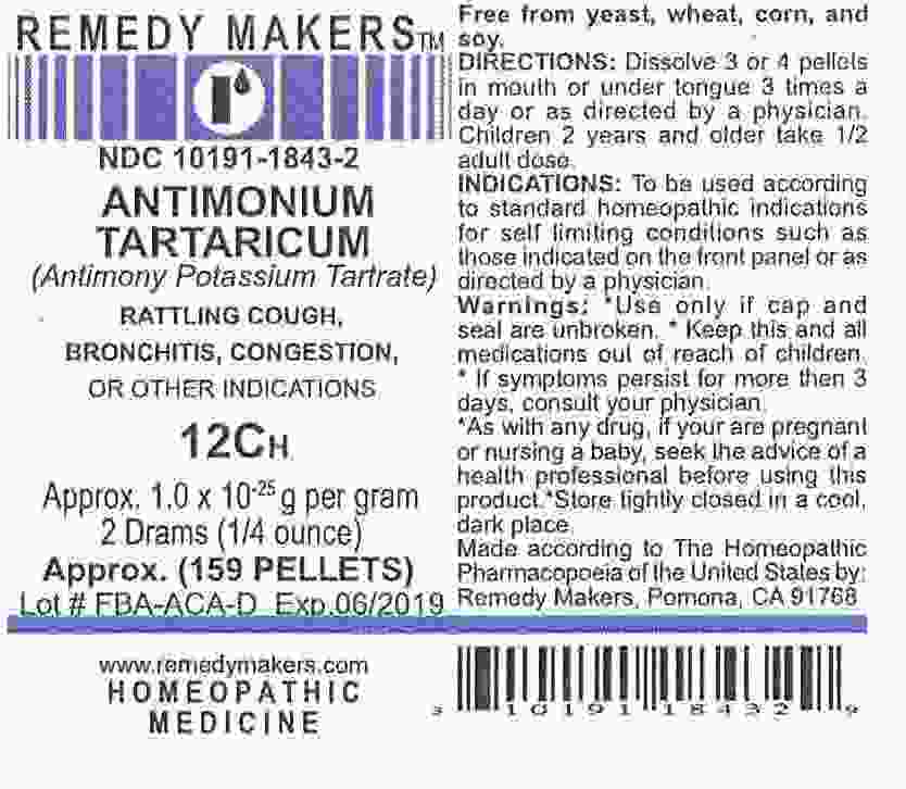 ANTIMONIUM TARTARICUM 12C