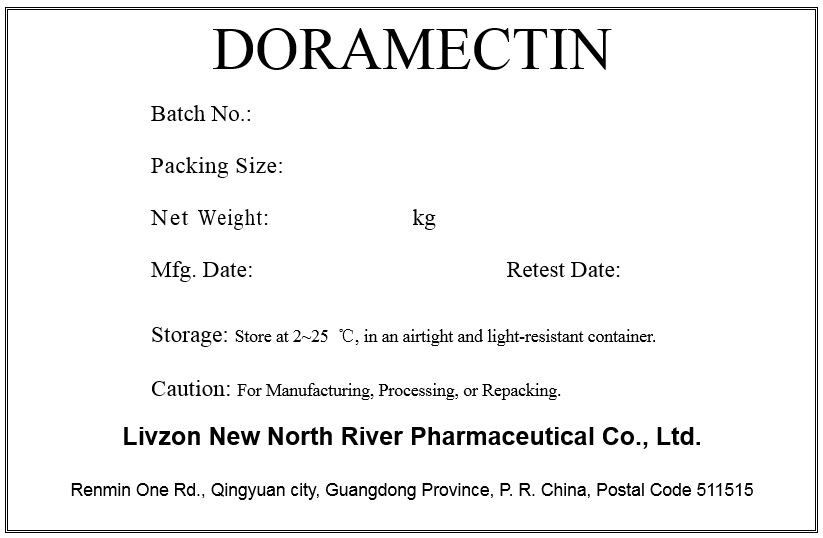 Doramectin Label