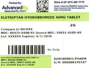 Eletriptan Hydrobromide 40mg #6