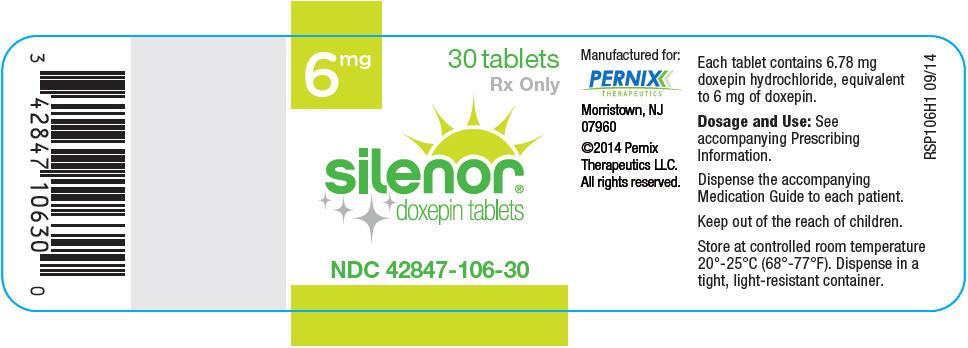 SILENOR- hydrochloride tablet