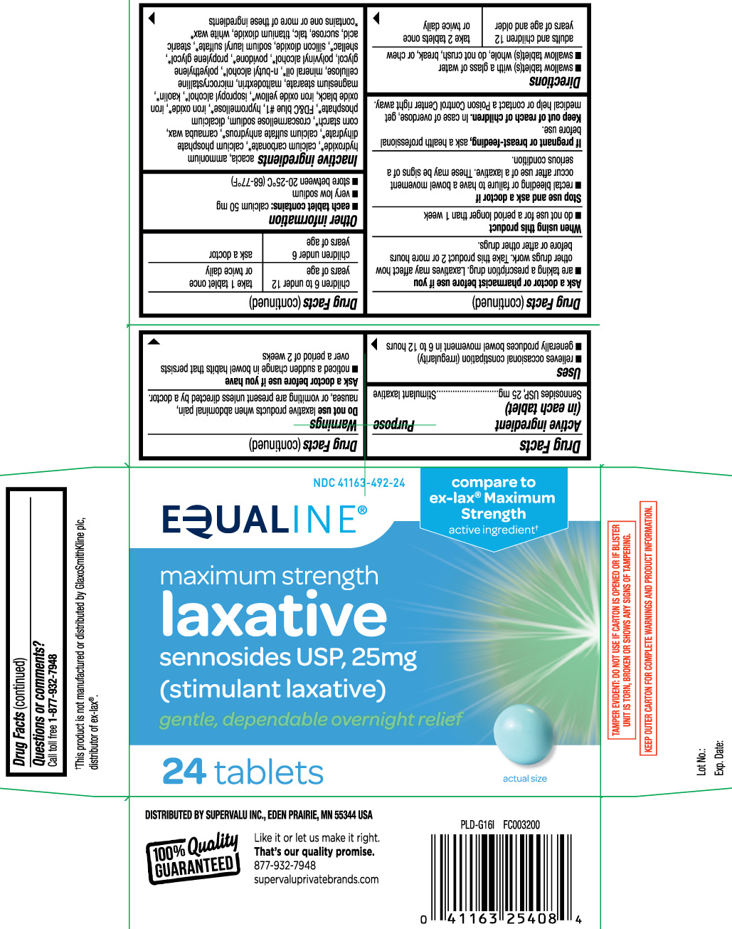 Sennosides USP,25 mg