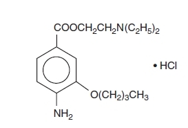 Benzoxinate Sodium Structural Formula