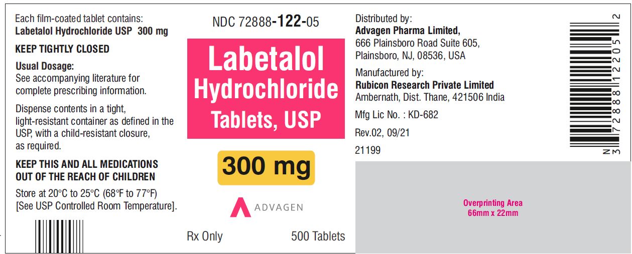 LABETALOL HCl (HF Acquisition Co LLC, DBA HealthFirst): FDA Package Insert